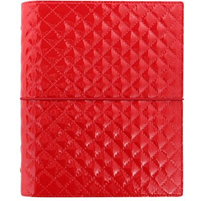 Filofax Domino Luxe A5 Organiser Red Filofax Domino Luxe A5 Organiser Red
