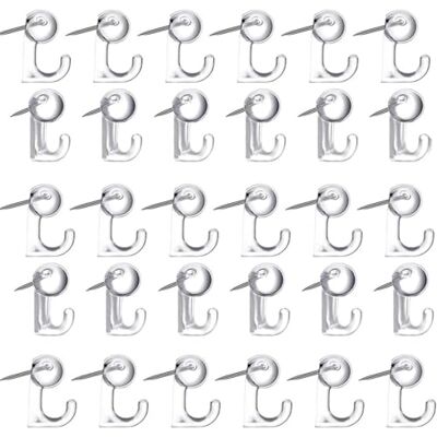 GQunit 100 Pcs Push Pin Hooks Plastic Headed Tacks for Cork Board, Map, Calendar, Home Office School Supplies GQunit 100 Pcs Push Pin Hooks Plastic Headed Tacks for Cork Board, Map, Calendar, Home Office School Supplies