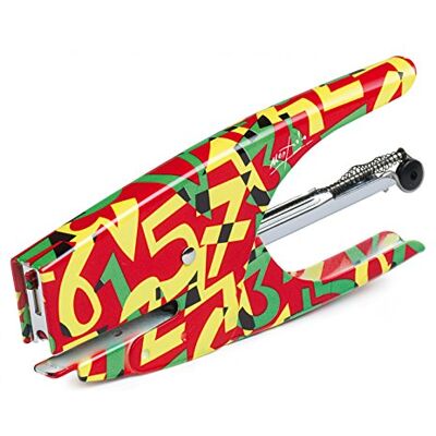 Turikan Popart HZ-Numbers Stapler for 2-15 Sheets by Ugo Nespolo Turikan Popart HZ-Numbers Stapler for 2-15 Sheets by Ugo Nespolo