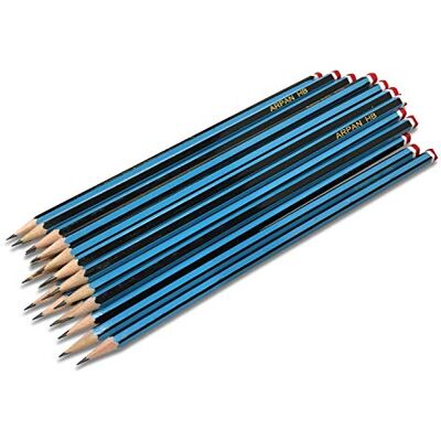 ARPAN Durable, Snap-Resistant & Long Lasting HB School Pencils for Children, Teenagers & Adults, Ideal for Drawing, Writing, Office Desk & General Work (Pack of 24) ARPAN Durable, Snap-Resistant & Long Lasting HB School Pencils for Children, Teenagers & Adults, Ideal for Drawing, Writing, Office Desk & General Work (Pack of 24)
