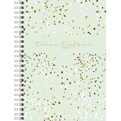 rido/idé Weekly calendar "Confetti" model Timing 1 2024 2 pages = 1 week A5 mint rido/idé Weekly calendar "Confetti" model Timing 1 2024 2 pages = 1 week A5 mint