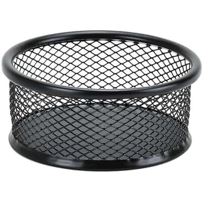 Nlinlin 1Pc Black Metal Paper Clip Holder Mesh Paperclip Bowl Binder Clip Dispenser Desk Bobby Pin Container Organizer for Home Office Classroom School Desk Supplies Holders Dispensers Nlinlin 1Pc Black Metal Paper Clip Holder Mesh Paperclip Bowl Binder Clip Dispenser Desk Bobby Pin Container Organizer for Home Office Classroom School Desk Supplies Holders Dispensers