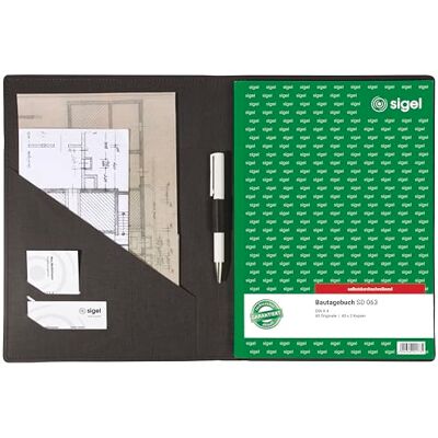 Sigel EF415 Cover for Form Books A4 Anthracite 1 piece Sigel EF415 Cover for Form Books A4 Anthracite 1 piece