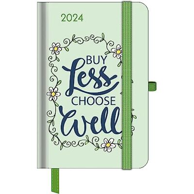 Greenline Diary Green Vibes 2024 Book Calendar Pocket Calendar 10 x 15 cm Greenline Diary Green Vibes 2024 Book Calendar Pocket Calendar 10 x 15 cm