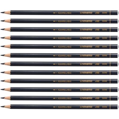 STABILO All Black Graphite Pencil - Graphite Pencil STABILO All Black Graphite Pencil - Graphite Pencil