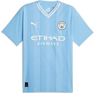 Puma Manchester City FC Season 2023/2024 Official Home Authentic Unisex T-Shirt L Puma Manchester City FC Season 2023/2024 Official Home Authentic Unisex T-Shirt L