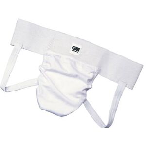 Gunn & Moore GM Cricket Athletic Support Special Blend Stretch Cotton with Elastic Waist For Comfort Fit Integral Pouch For Box Abdo Guard White X-Large Adult For Waist 37-38 Gunn & Moore GM Cricket Athletic Support Special Blend Stretch Cotton with Elastic Waist For Comfort Fit Integral Pouch For Box Abdo Guard White X-Large Adult For Waist 37-38