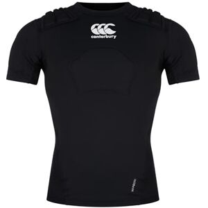 Canterbury Adult Unisex Pro Protection Rugby Vest Protect Chest & Shoulders Breathable Lightweight and Flexible Protective Vest, Black/Whte/Silver, L Canterbury Adult Unisex Pro Protection Rugby Vest Protect Chest & Shoulders Breathable Lightweight and Flexible Protective Vest, Black/Whte/Silver, L
