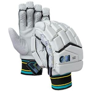 Gunn & Moore GM Cricket Batting Gloves Aion 909 Engineered Offset Finger Splits Calf Leather Palm Adult Right Handed 1 Pair Approx 480 g per Pair Gunn & Moore GM Cricket Batting Gloves Aion 909 Engineered Offset Finger Splits Calf Leather Palm Adult Right Handed 1 Pair Approx 480 g per Pair
