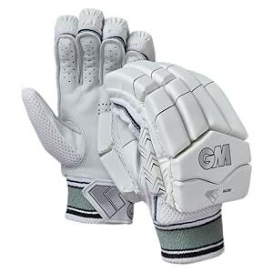Gunn & Moore GM Cricket Batting Gloves 505 Lightweight Design Calf Leather Palm Small Junior Left Handed 1 Pair Approx 350 g per Pair Gunn & Moore GM Cricket Batting Gloves 505 Lightweight Design Calf Leather Palm Small Junior Left Handed 1 Pair Approx 350 g per Pair