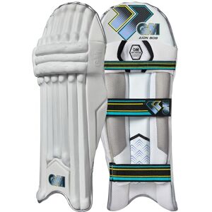 Gunn & Moore GM Cricket Batting Pads Aion 909 Traditional Cotton & Cane Small Adult Right Handed 17" From Top of Instep to Middle of Knee Approx 2.10 kg per Pair 1 Pair White Gunn & Moore GM Cricket Batting Pads Aion 909 Traditional Cotton & Cane Small Adult Right Handed 17" From Top of Instep to Middle of Knee Approx 2.10 kg per Pair 1 Pair White