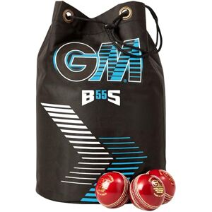 Gunn & Moore GM Diamond Ben Stokes Ball Bag Cricket Ball Bag Drawstring Closure Padded Adjustable Straps for Comfort Capacity 24 Balls Tough 600 Denier Polyester Black Grey & Blue BS55 Gunn & Moore GM Diamond Ben Stokes Ball Bag Cricket Ball Bag Drawstring Closure Padded Adjustable Straps for Comfort Capacity 24 Balls Tough 600 Denier Polyester Black Grey & Blue BS55