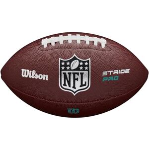 Wilson NFL Stride Pro Eco Football, Crafted from Eco-Conscious Materials, Made from Smooth Composite Leather, Featuring Precision Seams and NFL Lacing, Ready For Play, Colour: Brown, Official Size Wilson NFL Stride Pro Eco Football, Crafted from Eco-Conscious Materials, Made from Smooth Composite Leather, Featuring Precision Seams and NFL Lacing, Ready For Play, Colour: Brown, Official Size
