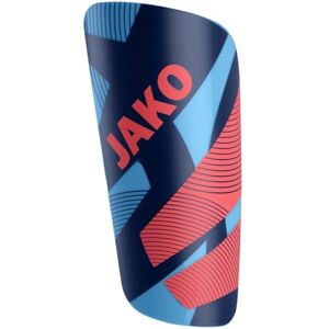 JAKO Unisex Shin Pads River Light, SkyBlue/Navy/Coral, XS JAKO Unisex Shin Pads River Light, SkyBlue/Navy/Coral, XS