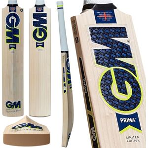 Gunn & Moore GM Prima English Willow Entry Level Cricket Bat, Made in England, Grade 1 English Willow, Supplied Knocked-in Ready for Play, ToeTek Protection, Full Size Short Handle Gunn & Moore GM Prima English Willow Entry Level Cricket Bat, Made in England, Grade 1 English Willow, Supplied Knocked-in Ready for Play, ToeTek Protection, Full Size Short Handle