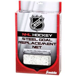 Franklin Sports NHL Hockey Goal Replacement Net 72" Official Size Goal Replacement Netting Outdoor Street Hockey Goal Net Easy Attach Official Size Net 72" x 48" x 30 Franklin Sports NHL Hockey Goal Replacement Net 72" Official Size Goal Replacement Netting Outdoor Street Hockey Goal Net Easy Attach Official Size Net 72" x 48" x 30