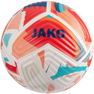 JAKO Flow Training Ball, White/Fluo Red/Navy, 5 JAKO Flow Training Ball, White/Fluo Red/Navy, 5