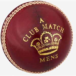 Readers Club Match 'A' Cricket Ball 5.5oz, Red, Mens Readers Club Match 'A' Cricket Ball 5.5oz, Red, Mens