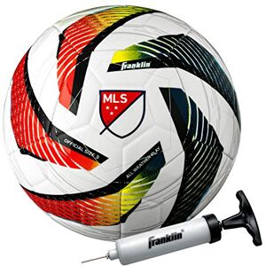 Franklin Sports MLS Tornado Official Size 5 Soccer Ball Soft Cover Air Pump Included Franklin Sports MLS Tornado Official Size 5 Soccer Ball Soft Cover Air Pump Included