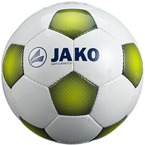 JAKO Ball Light Classico 3.0 Unisex, Unisex, 2308-11, Weiß/Night Blue/lime, 5 JAKO Ball Light Classico 3.0 Unisex, Unisex, 2308-11, Weiß/Night Blue/lime, 5