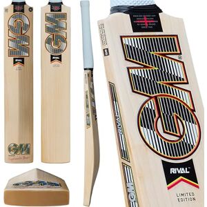 Gunn & Moore GM Rival 404 English Willow Cricket Bat DXM, ToeTek and NOW! Full Size Suitable for Players 175cm / 5' 9" & over Gunn & Moore GM Rival 404 English Willow Cricket Bat DXM, ToeTek and NOW! Full Size Suitable for Players 175cm / 5' 9" & over