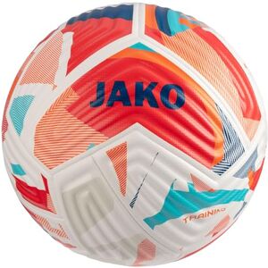 JAKO Flow Training Ball, White/Fluo Red/Navy, 5 JAKO Flow Training Ball, White/Fluo Red/Navy, 5