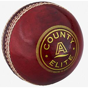 Readers County Elite Cricket Ball 4.75oz, Red, Youths Readers County Elite Cricket Ball 4.75oz, Red, Youths