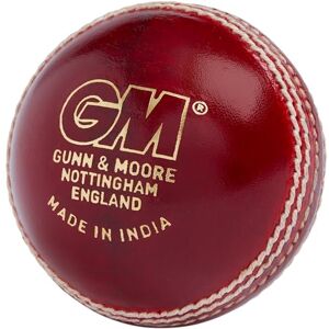 Gunn & Moore GM Cricket Ball Clubman Grade 1 Club Match Hand Stitched Waxed Leather 68-70 Seam Stitches Junior 4.69-5.06 Ounces Red Gunn & Moore GM Cricket Ball Clubman Grade 1 Club Match Hand Stitched Waxed Leather 68-70 Seam Stitches Junior 4.69-5.06 Ounces Red