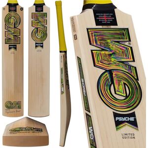 Gunn & Moore GM Cricket Bat Psyche 404 Seasoned Bleached Grade 3 English Willow DXM, ToeTek and NOW! Size 5 Suitable for Players 150-157cm / 4' 11" 5' 2 Gunn & Moore GM Cricket Bat Psyche 404 Seasoned Bleached Grade 3 English Willow DXM, ToeTek and NOW! Size 5 Suitable for Players 150-157cm / 4' 11" 5' 2