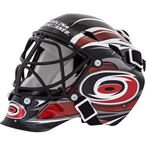 Franklin Sports NHL Carolina Hurricanes Team Logo Mini Hockey Goalie Mask with Case Collectible Goalie Mask with Official Logos and Colors Franklin Sports NHL Carolina Hurricanes Team Logo Mini Hockey Goalie Mask with Case Collectible Goalie Mask with Official Logos and Colors