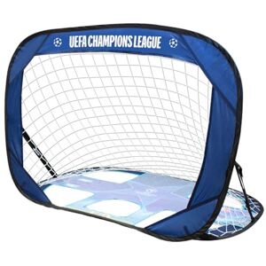 UEFA Champions League 2 in 1 Pop Up Target Goal Portable Goal,Training Equipment, Carry Bag, Kids, Adults, UCL Merchandise, Blue UEFA Champions League 2 in 1 Pop Up Target Goal Portable Goal,Training Equipment, Carry Bag, Kids, Adults, UCL Merchandise, Blue