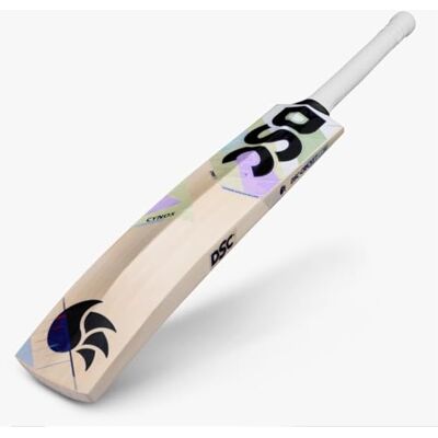 DSC Cynos 11 English Willow Cricket Bat Material: Wood For Men & Boys Lightweight Extended Power Zone Ideal for Leather Cricket Ball DSC Cynos 11 English Willow Cricket Bat Material: Wood For Men & Boys Lightweight Extended Power Zone Ideal for Leather Cricket Ball