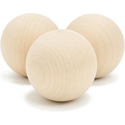 Hockey Revolution Swedish Stickhandling Balls 3-Pack Hardwood No-Bounce Hockey & Floorball Training Equipment for Floor Dribbling Skills 2 Inch Diameter Hockey Revolution Swedish Stickhandling Balls 3-Pack Hardwood No-Bounce Hockey & Floorball Training Equipment for Floor Dribbling Skills 2 Inch Diameter