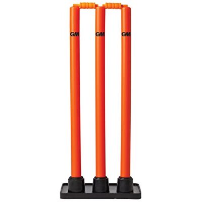 Gunn & Moore GM Cricket Wicket Stumps & Bails Set Multi-Surface Moulded Plastic Regulation Height 28" Orange Gunn & Moore GM Cricket Wicket Stumps & Bails Set Multi-Surface Moulded Plastic Regulation Height 28" Orange