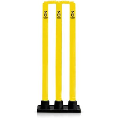 ND Sports Cricket Stumps Spring Back with Base – Durable Plastic Cricket Wickets Set with Bails, High Visibility Training Stumps for Practice, Nets & Matches ND Sports Cricket Stumps Spring Back with Base – Durable Plastic Cricket Wickets Set with Bails, High Visibility Training Stumps for Practice, Nets & Matches