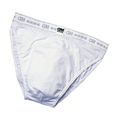 Gunn & Moore GM Cricket Briefs Special Blend Stretch Cotton with Elastic Waist For Comfort Fit Integral Pouch For Box Abdo Guard White X-Large Adult For Waist 37-38 Gunn & Moore GM Cricket Briefs Special Blend Stretch Cotton with Elastic Waist For Comfort Fit Integral Pouch For Box Abdo Guard White X-Large Adult For Waist 37-38