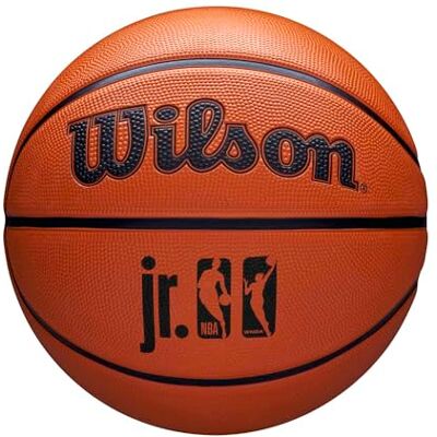 Wilson JR, WNBA DRV Basketball Ball, Designed for Outdoor Use with Durable Coating for Optimal Control and Grip on All Surface Types, Colour: Brown, Size: 4 Wilson JR, WNBA DRV Basketball Ball, Designed for Outdoor Use with Durable Coating for Optimal Control and Grip on All Surface Types, Colour: Brown, Size: 4