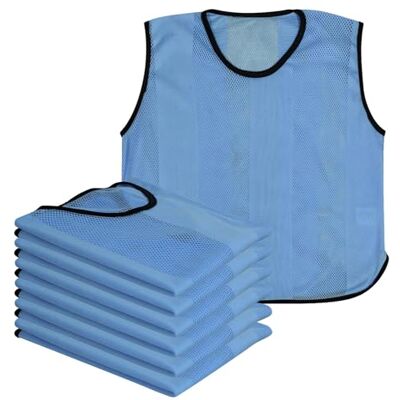 A2Z 6 Pack Training Bib Sports Vests Comfortable Breathable Football Baseball Hockey Cricket Volleyball Rugby Sports Bibs for Adult A2Z 6 Pack Training Bib Sports Vests Comfortable Breathable Football Baseball Hockey Cricket Volleyball Rugby Sports Bibs for Adult