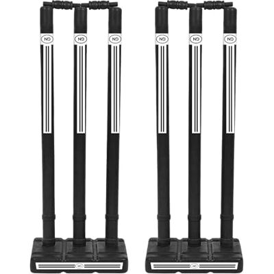 ND Sports Wicket Stumps with Bail, Durable, Lightweight Portable Cricket Set for All Surfaces Indoor & Outdoor Use Includes Mesh Carry Bag ND Sports Wicket Stumps with Bail, Durable, Lightweight Portable Cricket Set for All Surfaces Indoor & Outdoor Use Includes Mesh Carry Bag