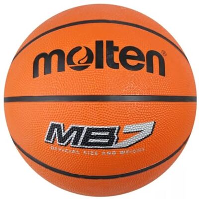 Molten MB7 Basketball Ball, Adults, Unisex, Multicoloured (Multicoloured), One Size Molten MB7 Basketball Ball, Adults, Unisex, Multicoloured (Multicoloured), One Size