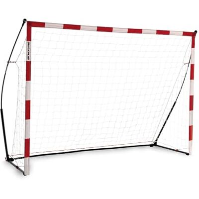 QUICKPLAY Portable Handball Goal Indoor & Outdoor, Weighted Base Freestanding weighted base, Folds away for storage, Club, school & PE use, Weatherproof net, Youth & adult QUICKPLAY Portable Handball Goal Indoor & Outdoor, Weighted Base Freestanding weighted base, Folds away for storage, Club, school & PE use, Weatherproof net, Youth & adult