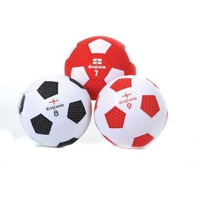 Toyland ® 20cm (8") Red & White England Inflatable Football Perfect for Celebrating Cricket/Football/Rugby Euros, World Cup, St George's Day English Party Decorations Toyland ® 20cm (8") Red & White England Inflatable Football Perfect for Celebrating Cricket/Football/Rugby Euros, World Cup, St George's Day English Party Decorations