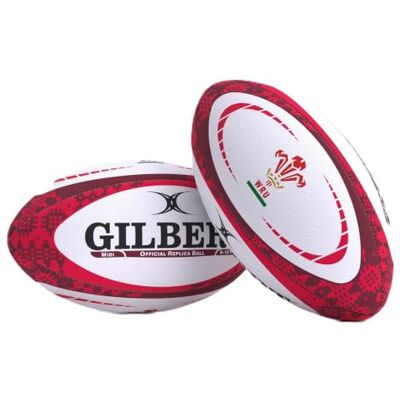 Gilbert International Wales Replica Rugby Ball Gilbert International Wales Replica Rugby Ball