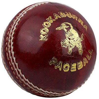 Kookaburra Paceball Cricket Ball 4.75oz, Red, Youths Kookaburra Paceball Cricket Ball 4.75oz, Red, Youths