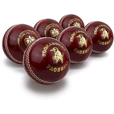 Kookaburra Paceball Cricket Ball 5.5oz, Red, Mens (Box of 6) Kookaburra Paceball Cricket Ball 5.5oz, Red, Mens (Box of 6)