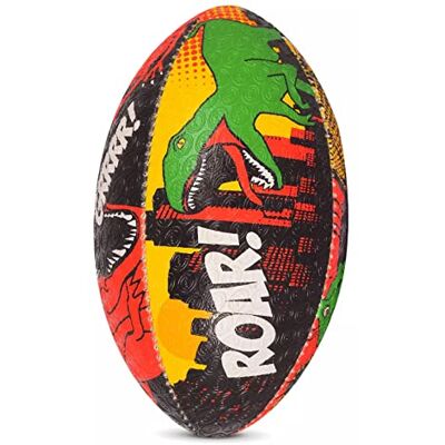 Optimum Cartoon Character Rugby Ball Dinosaur, Shark, Alien & More Designed with a high-tack dimpled grip for consistent rugby performance, available with optional ball pump in multiple sizes. Optimum Cartoon Character Rugby Ball Dinosaur, Shark, Alien & More Designed with a high-tack dimpled grip for consistent rugby performance, available with optional ball pump in multiple sizes.