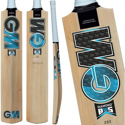 Gunn & Moore GM Kashmir Willow Cricket Bat Sizes Mens SH Full Size, Harrow, 6, 5, 4, 3, Striker, Opener Beginner Junior Gunn & Moore GM Kashmir Willow Cricket Bat Sizes Mens SH Full Size, Harrow, 6, 5, 4, 3, Striker, Opener Beginner Junior