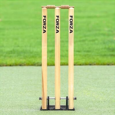 FORTRESS FORZA Spring Back Cricket Stumps 28in ICC Regulation Stumps for Cricket Club & Pro Styles Spring Back Wickets & Bails Freestanding Cricket Set for Seniors FORTRESS FORZA Spring Back Cricket Stumps 28in ICC Regulation Stumps for Cricket Club & Pro Styles Spring Back Wickets & Bails Freestanding Cricket Set for Seniors