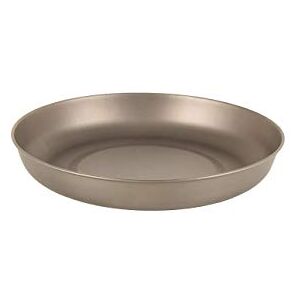 Lifeventure Titanium Plate with Raised Sides Ultra Lightweight Plate Ideal for Camping Or Travel Lifeventure Titanium Plate with Raised Sides Ultra Lightweight Plate Ideal for Camping Or Travel