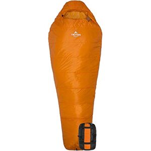 TETON Sports Altos-S 0F Ultralight Mummy Sleeping Bag for Camping, Hiking, Backpacking (Orange), 84 x 32 x 3 TETON Sports Altos-S 0F Ultralight Mummy Sleeping Bag for Camping, Hiking, Backpacking (Orange), 84 x 32 x 3